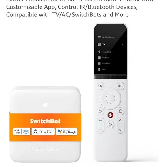 SwitchBot Universal Remote Universal Remote Control with Hub Mini - White - Picture 10 of 10